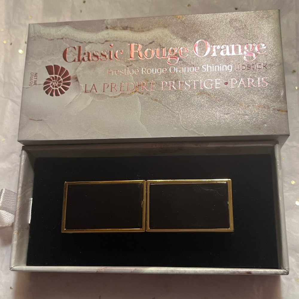 LA PRESTIGE CLASSIC ORANGE ROUGE LIPSTICK - Picture 3 of 5